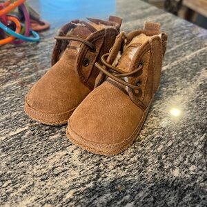 Brown Suede Kids UGG Boots